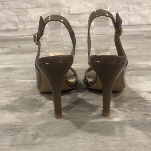 New Nine West Patent Leather Peep-Toe Heel - Picture 6 of 8